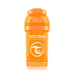 Бутылочка для кормления Twisthake 180 мл. оранжевая