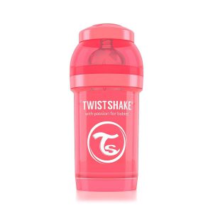 Бутылочка для кормления Twisthake 180 мл. персиковая