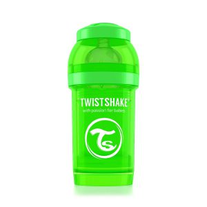 Бутылочка для кормления Twisthake 180 мл. зелёная
