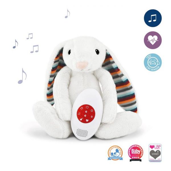 ZAZU Музыкальная мягкая игрушка-комфортер Биби