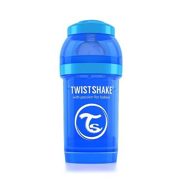 Бутылочка для кормления Twisthake 180 мл. синяя
