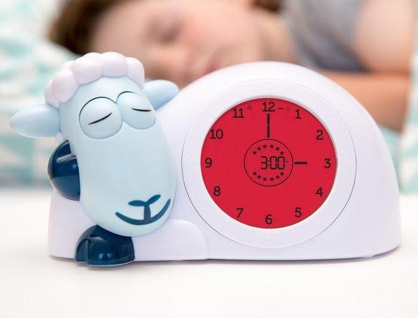 ZAZU Часы-будильник для тренировки сна Ягнёнок Сэм