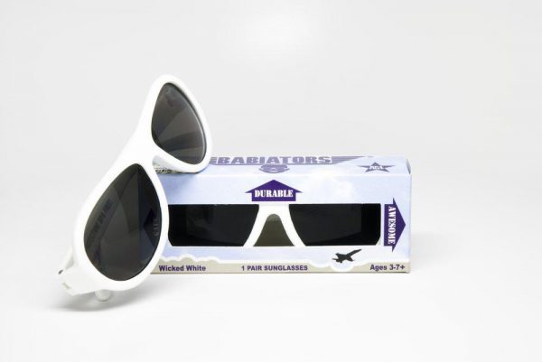 Солнцезащитные очки Babiators Шаловливый белый 0-2 года
