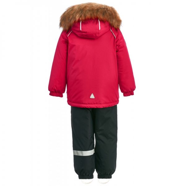 Зимний костюм для мальчика KISU 80-98 красный