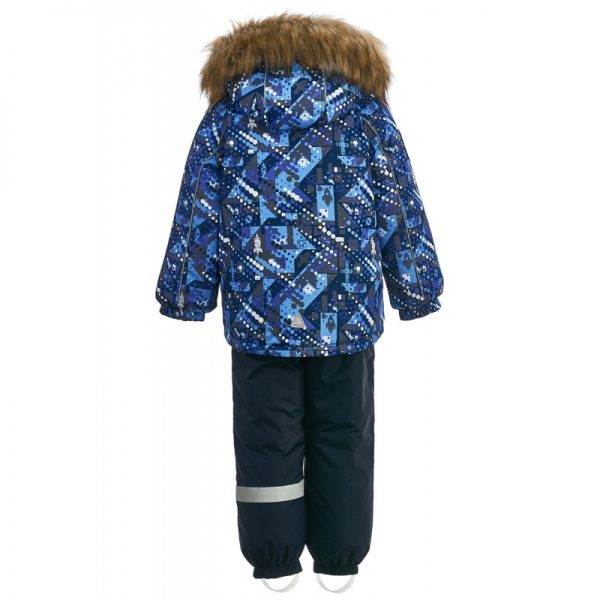 Зимний костюм для мальчика KISU 92 синий