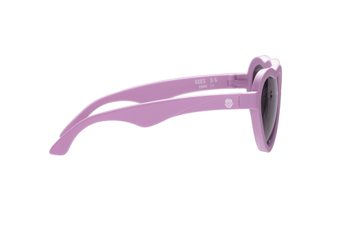 Солнцезащитные очки Babiators Сердечки розовые 0-2 года